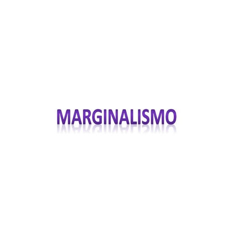 Marginalismo