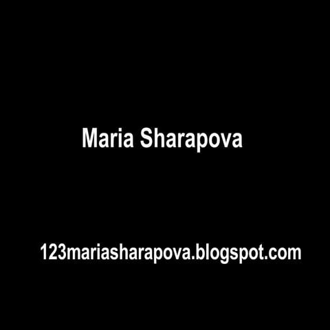 Maria Sharapova - The swimsuit collection
