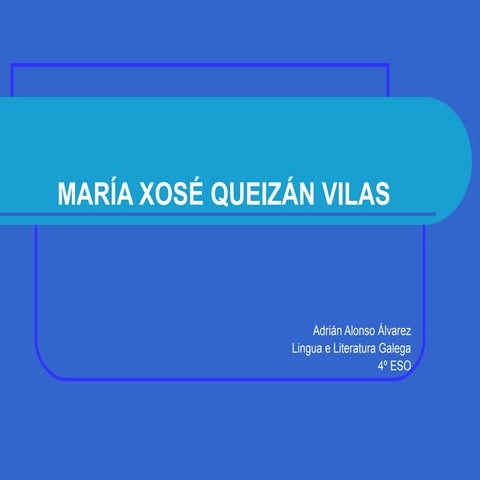 Maria xosé-queizán 