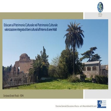 MARIA ADELAIDE RICCIARDI | MAB | Focus UNESCO | Settembre 2019