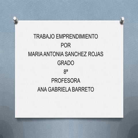 Maria antonia sanchez rojas 8a