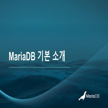 MariaDB 기본 소개 20201216.pdf