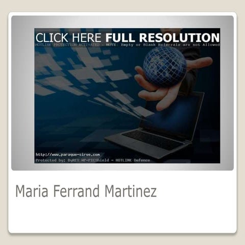 Maria ferrand martinez