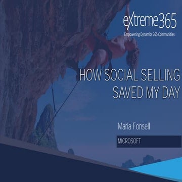 Social Selling #IRL - my story