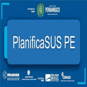 Da adesão aos resultados esperados no PlanificaSUS: um olhar sobre a importân...