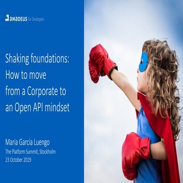 Shaking Foundations: How to Move From a Corporate to an Open API Mindset