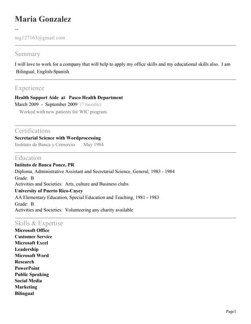 Resume SLS | DOCX
