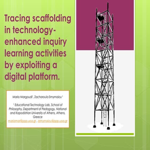Tracing scaffolding in technology-enhanced inquiry learning activities by exp...