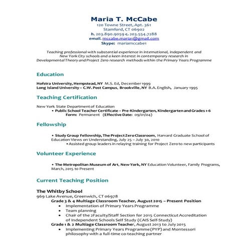 Maria mccabe cv_nov_15
