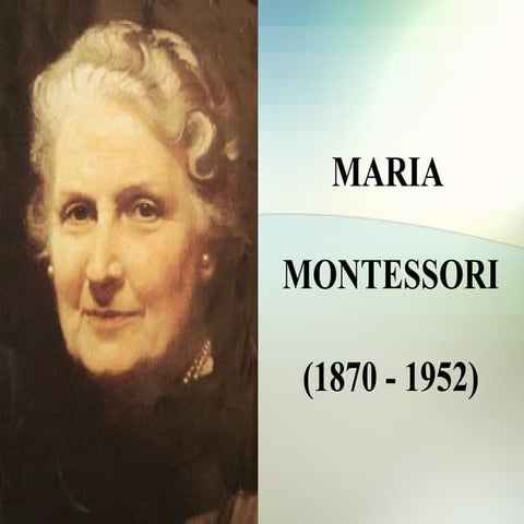 Maria montessori