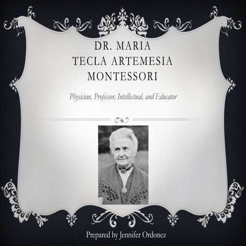 Maria montessori