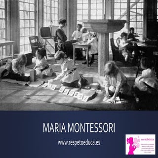 MARÍA MONTESSORI