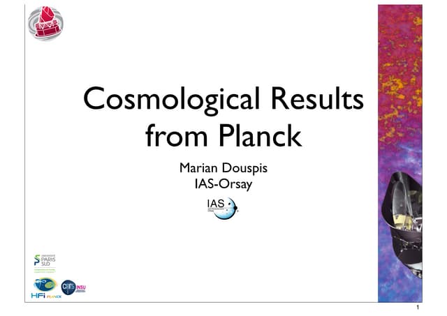 Cosmological Results from Planck