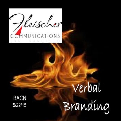 Verbal Branding with Marianne Fleischer