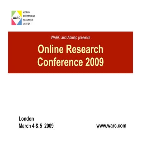 The Social Context of Online Research