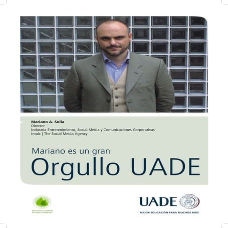 Mariano Solía - Orgullo UADE