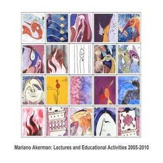 Mariano Akerman: Educational Activi...