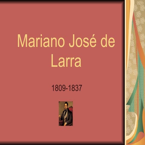 Mariano José De Larra