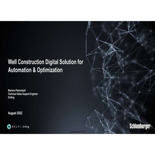 WELL CONSTRUCTION DIGITAL SOLUTION FOR AUTOMATION & OPTIMIZATION