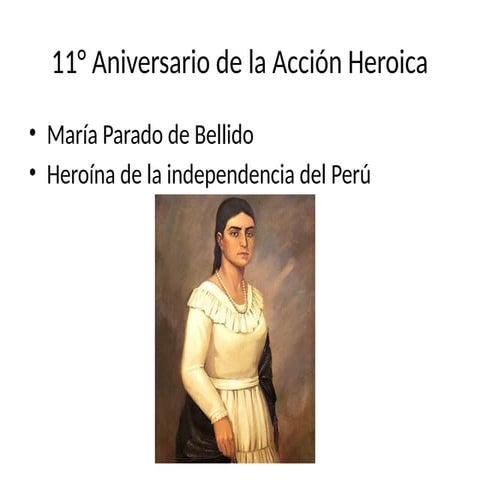Maria parado de bellido | PPTX