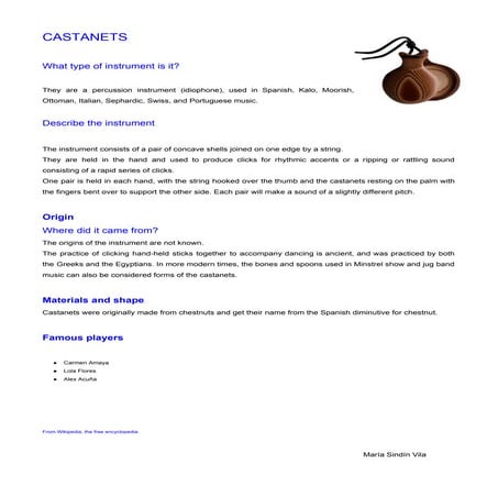 Castanets