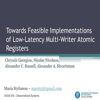 Low-Latency Multi-Writer Atomic Reg...