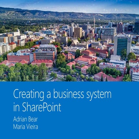 Maria Vieira Thor Apps O365 Saturday Adelaide 2019