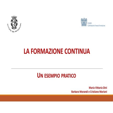 Formazione continua