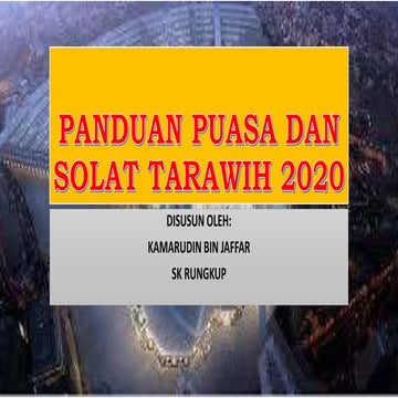Mari berpuasa 2020