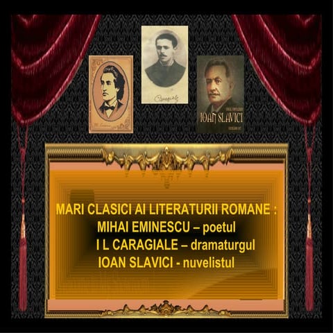 Mari clasici ai literaturii romane