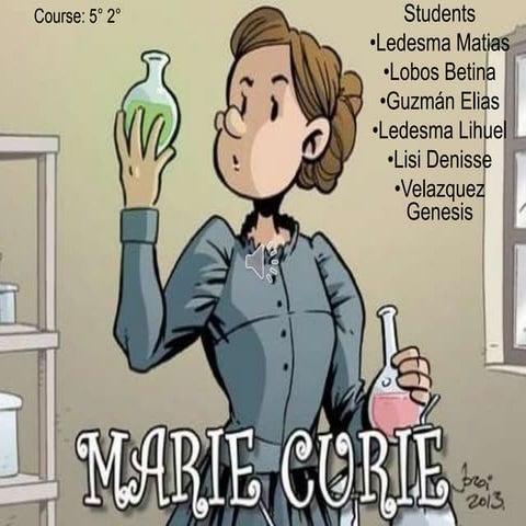 Marie curie 5°2°