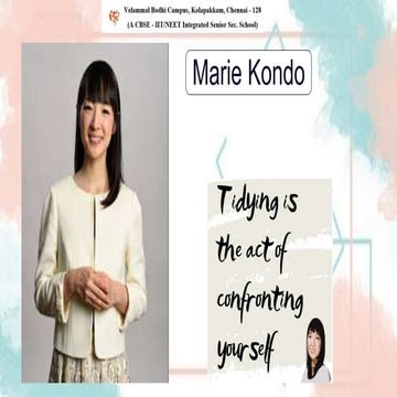 MARIE KONDO ppt VBCK1.pptx bbcchncchhhhh | PPT