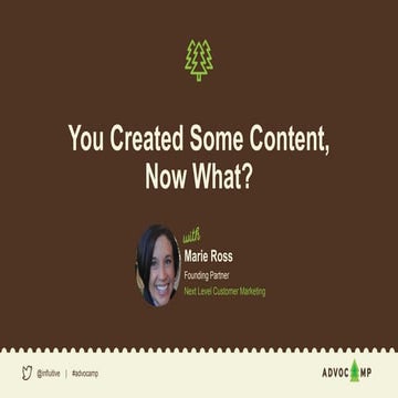 Advocamp: Marie Ross