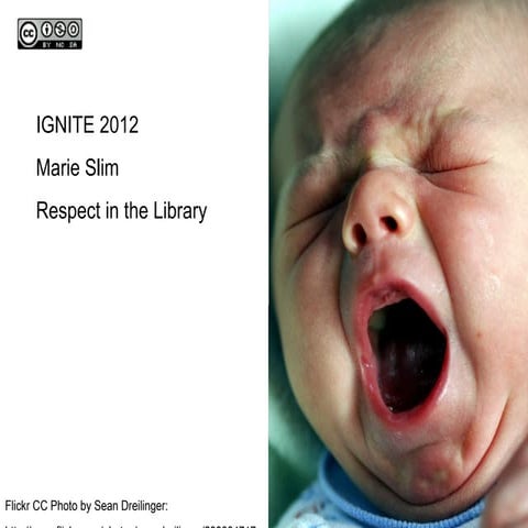 Marie Slim's CSLA 2012 Ignite Presentation