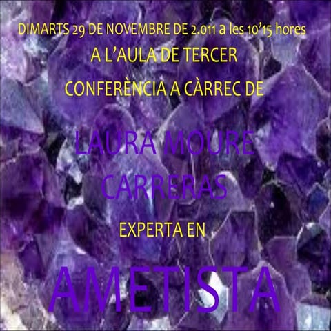 LAURA, AMETISTA