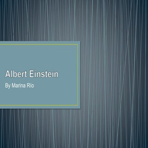 Albert Einstein (Marina Río, 4ºB)