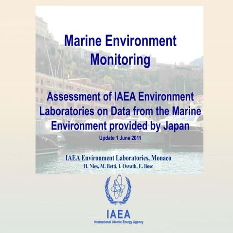Marine Environment Monitoring of Fukushima Nuclear Accident (2 June 2011)