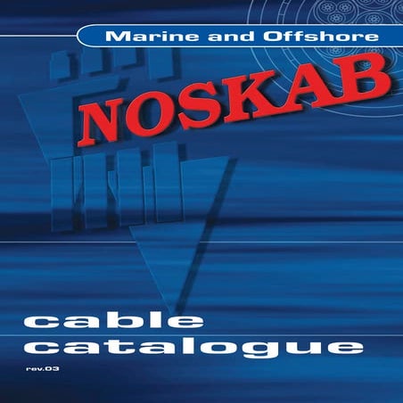 Marine and Offshore Cables - Noskab Catalogue