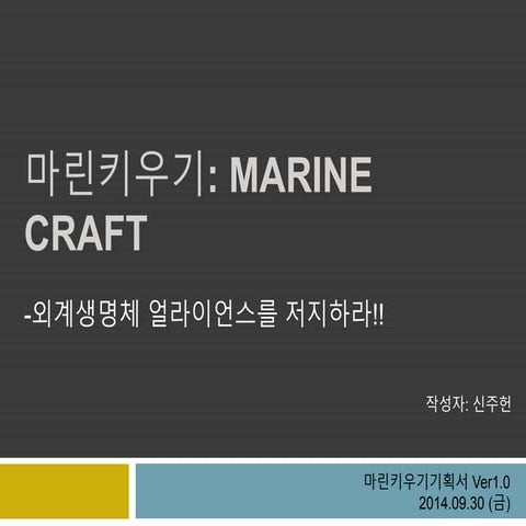 Marine craft