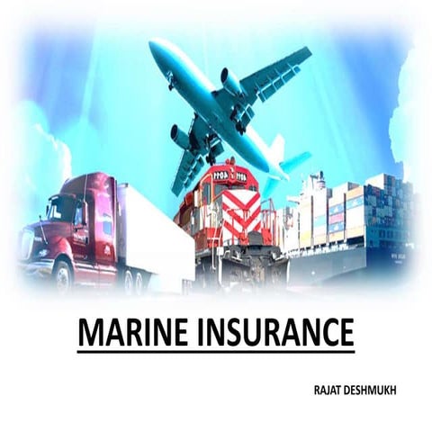 Marine insurance