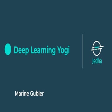Reconnaître automatiquement les positions de Yoga - Marine Gubler, programme ...