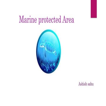 Marine protected area (MPAs)