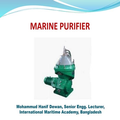 Marine Purifier