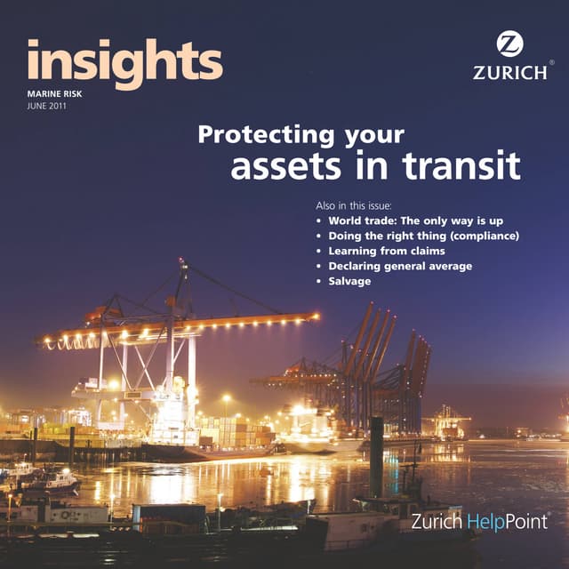 Zurich Marine Risk Insight 2011
