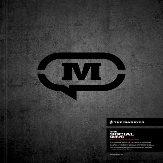 Marine Corps Social Media Handbook