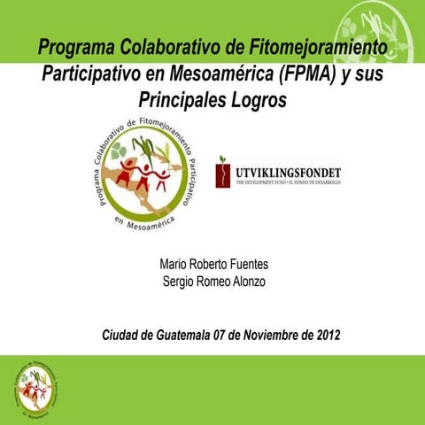 Mario fuentes sergio_alonzo_programa_fpma_logros