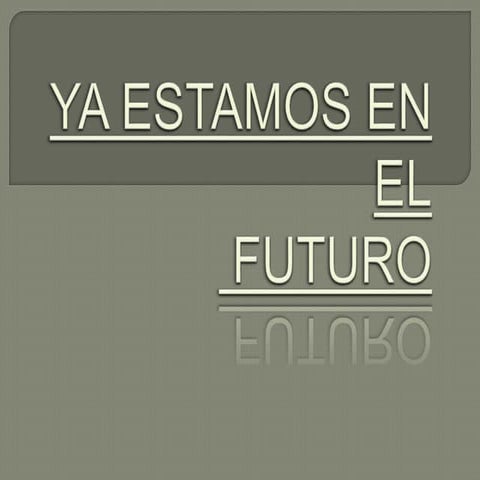 Mario saldaña y javier murcia ya estamos en el futuro