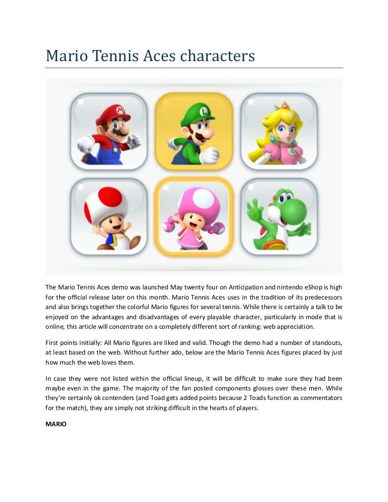 mario tennis aces code