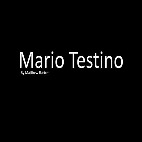 Mario Testino