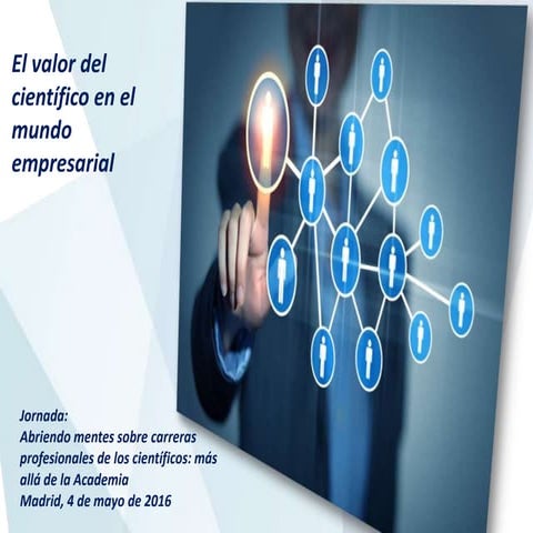 Marisol Pastor-Abriendo mentes sobre las carreras profesionales de los cientí...